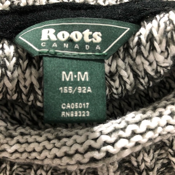 Roots chunky knit sleeveless sweater SZ M - Picture 8 of 10
